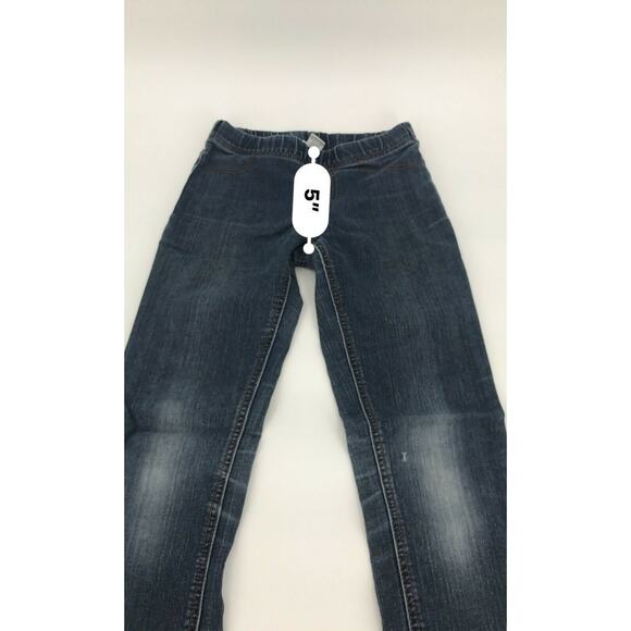 Cherokee Girl’s Faded Blue Denim Elastic Skinny Jeans Kid’s Youth Size 12 - Picture 5 of 7